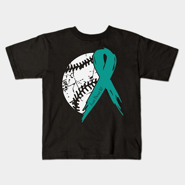 Anxiety Disorder Awareness Football Ribbon Kids T-Shirt by KHANH HUYEN